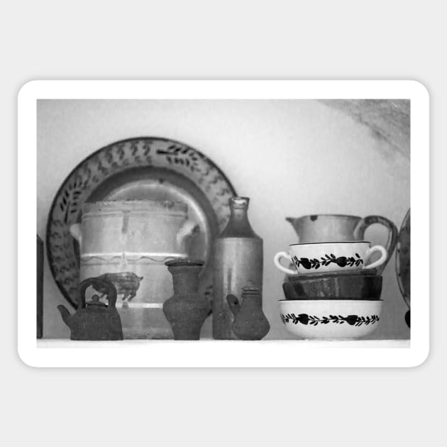 Pottery still life Sticker by Gaspar Avila